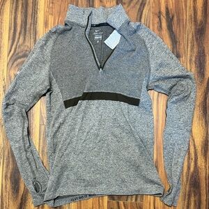 Nike Men's Gray Zip-Up